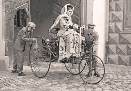 In de wielsporen van Bertha Benz