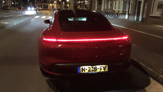 Doorrijden met de Porsche Taycan 4S