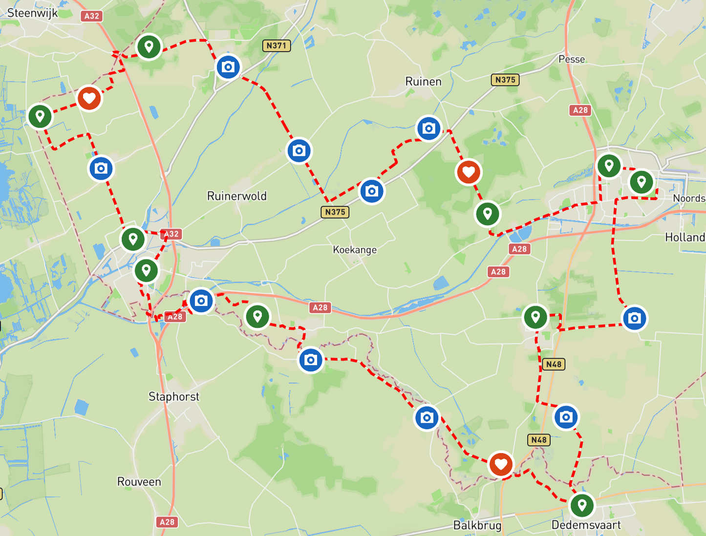 Autospeurtocht Hoogeveen, Meppel & Dedemsvaart