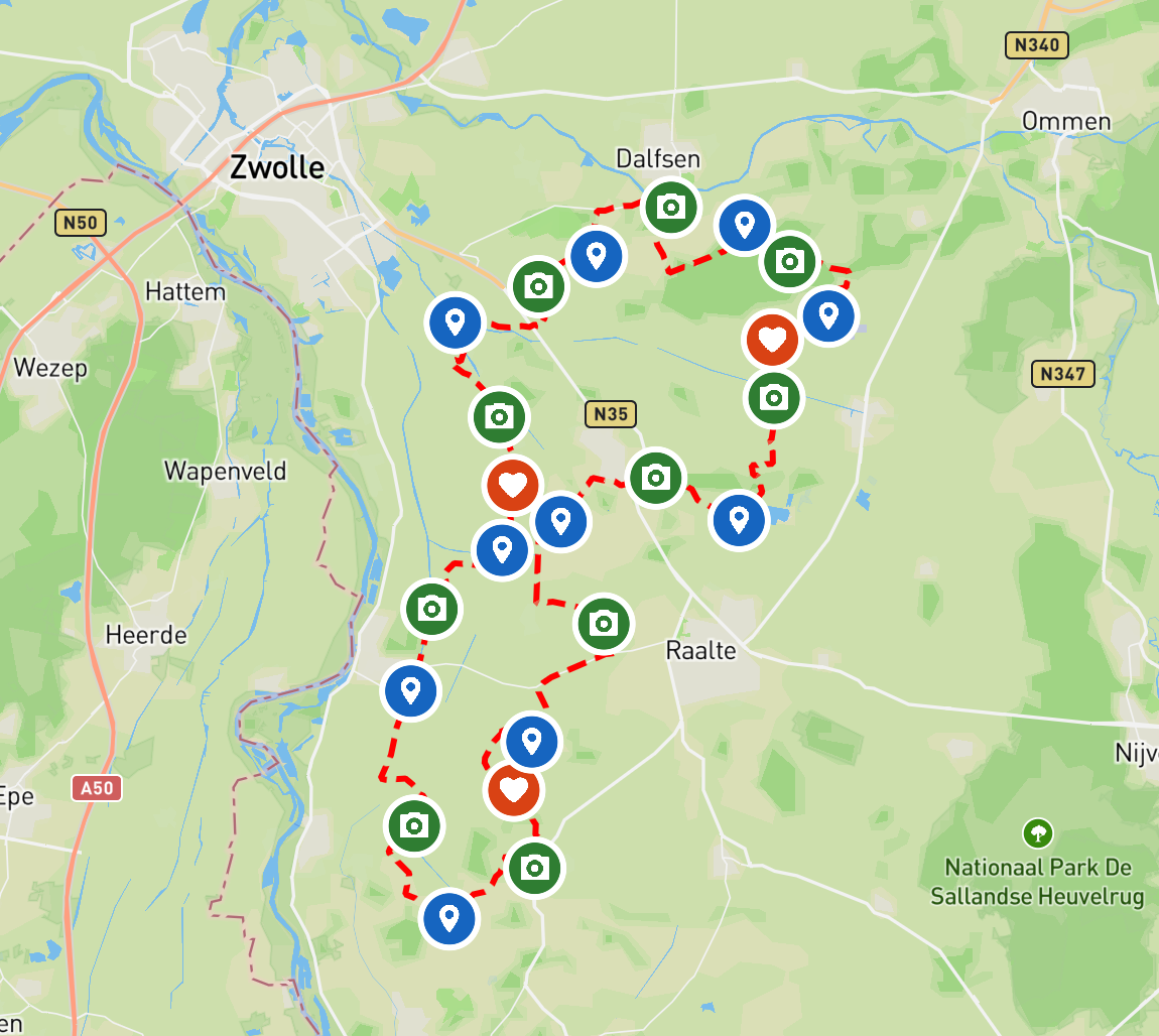 Autospeurtocht IJsselvallei en Vecht