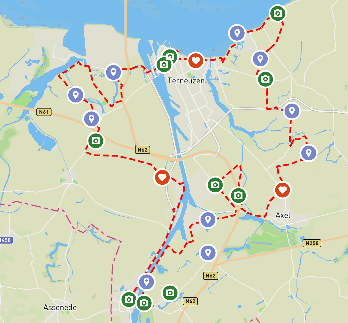 Roadtrip Kanaalzone Terneuzen - rijdoor