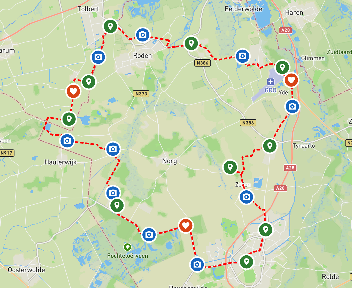 Roadtrip Kop van Drente - rijdoor