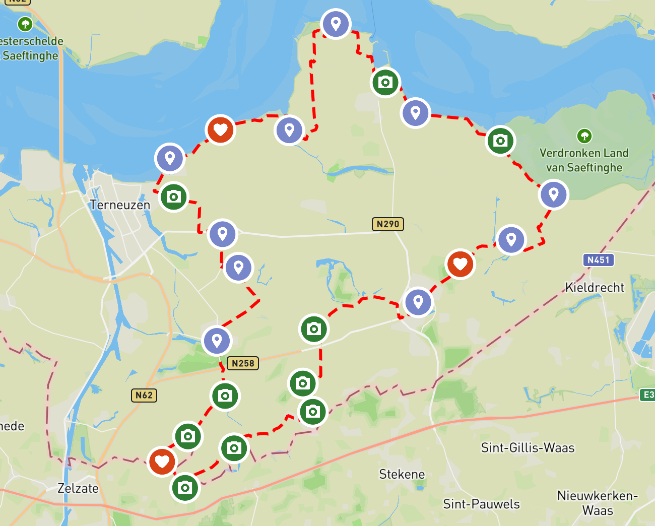 Autospeurtocht Oost Zeeuws Vlaanderen