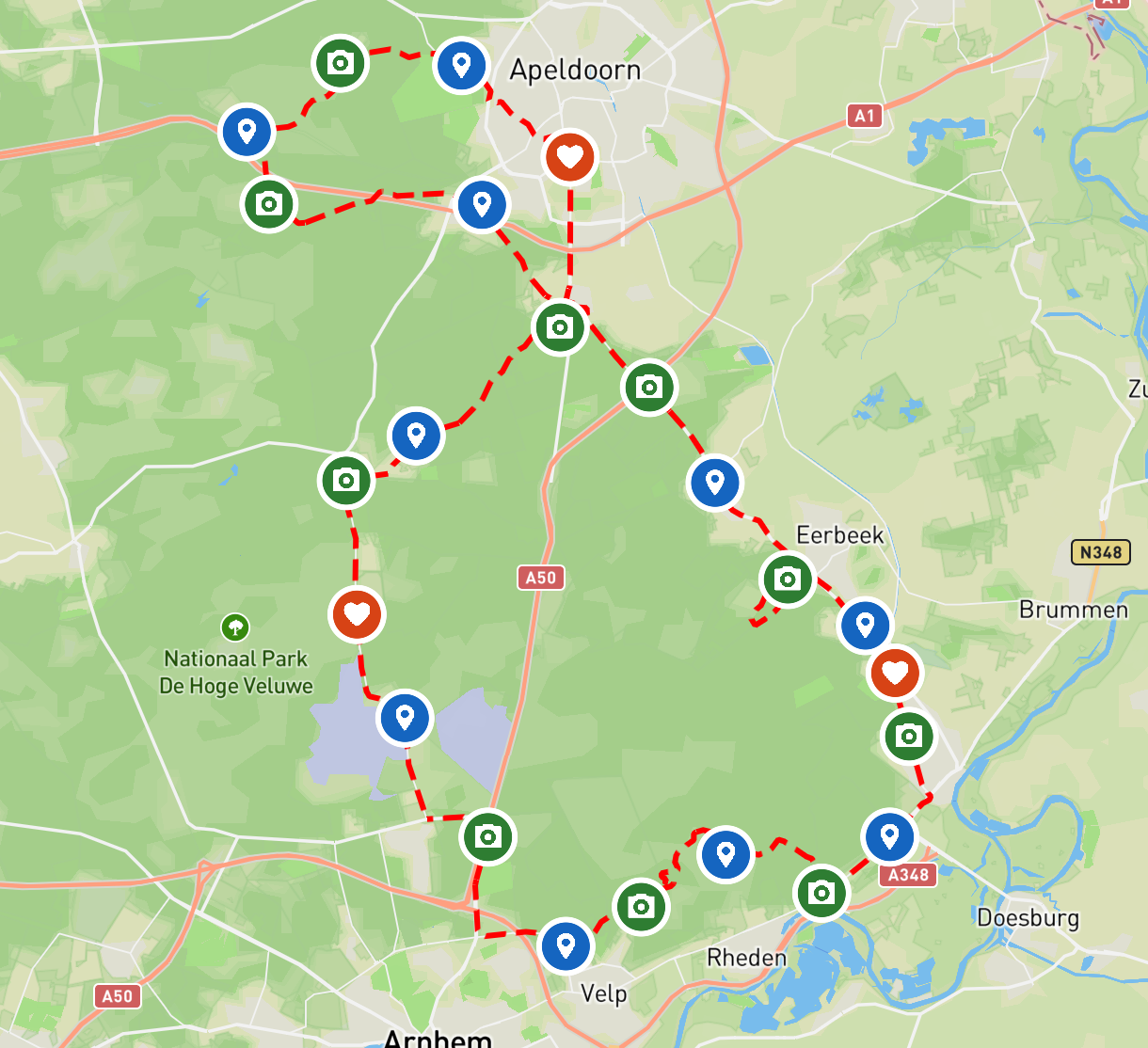 Autospeurtocht Veluwe