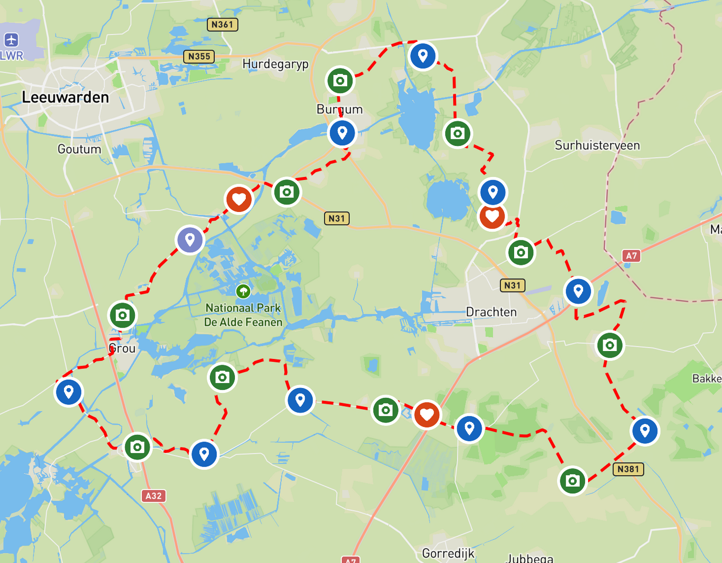 Autospeurtocht Tytsjerksteradiel en Smallingerland