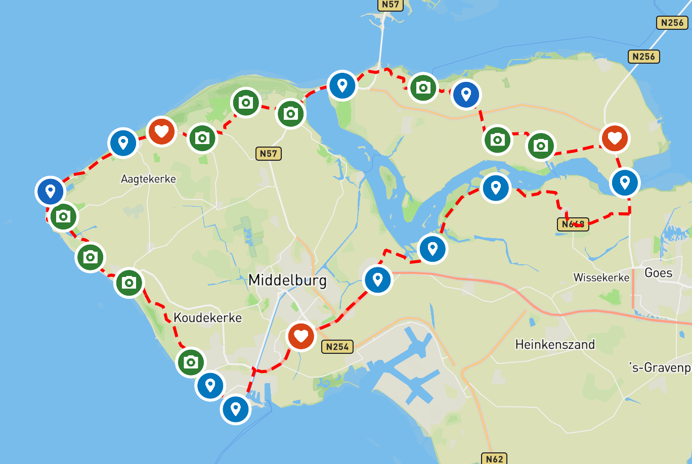 Autospeurtocht Walcheren en Noord Beveland