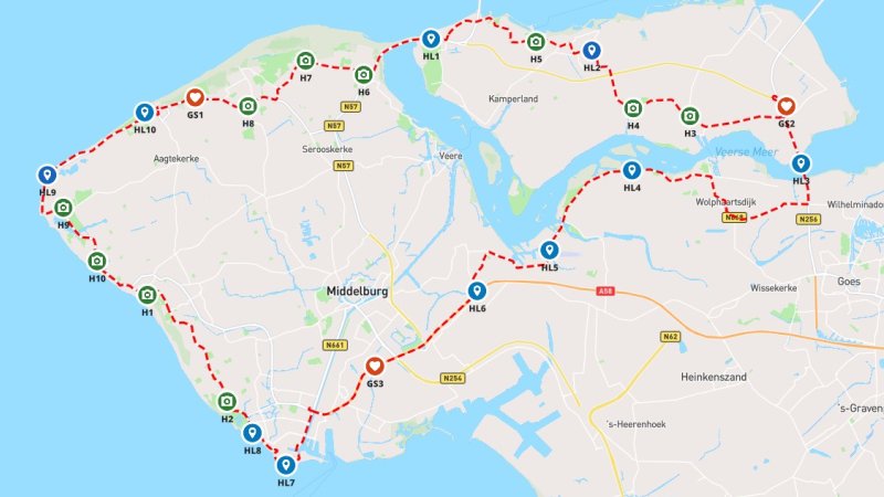 Roadtrip Walcheren en Noord Beveland - rijdoor